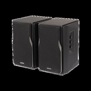 ses ucaldıcı: Edifier R1380DB Professional Bookshelf Speakers Black • Taxta korpus