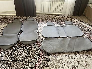 крышка вариатора: Чехлы Тканевые, С подушкой, цвет - Серый, Универсальный, Б/у, Самовывоз — 1