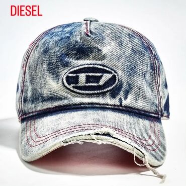 Kape i aksesoari: Kačket, Diesel, bоја - Svetloplava — 2