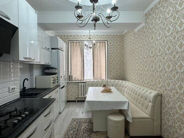 2 комнатная квартира в джале: 2 бөлмө, 63 кв. м, Элитка, 7 кабат, Евроремонт