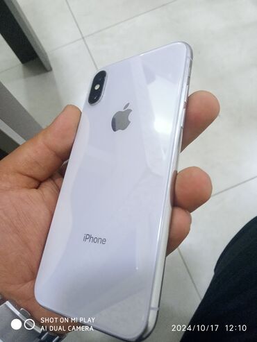 iphone 11 pro max barter: IPhone X, 64 GB, Ağ, Face ID