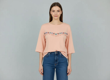 bluzki bawełniane tureckie: Clockhouse, Women's blouse, size S