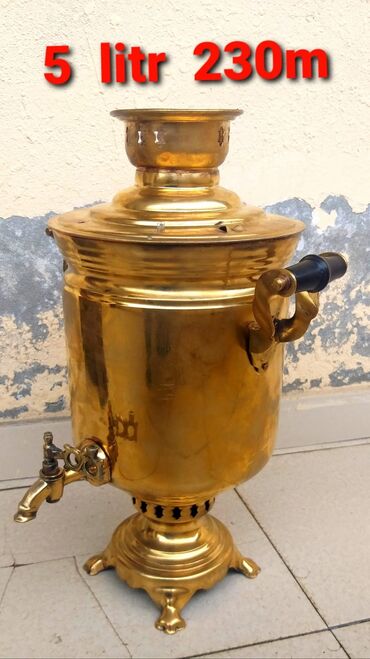 Bağ evi və bağ üçün hərşey: Od Samovar, 7 l