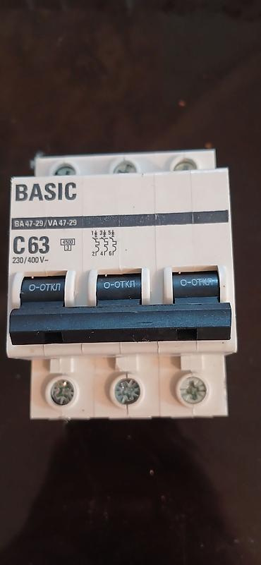 avtomat: Elektrik avtomat, 3 faza — 1