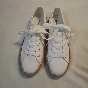 zara haljina s: Beli ženski platneni patike/espadrile DeeZee - Brend/model: DeeZee — 3