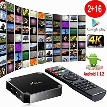 Smart TV bokslar: Yeni Smart TV boks TV box 2 GB / 16 GB, Android, Ünvandan götürmə, Pulsuz çatdırılma, Ödənişli çatdırılma