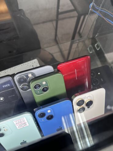 айфон 13про новый: IPhone 13 mini, Колдонулган, 256 ГБ, Жашыл, Каптама, 100 %