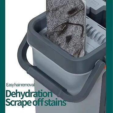 Уборочный инвентарь: Швабра тряпка Новинка!!! Швабра с ведром. Железное крепление — 6