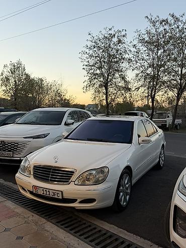 харриер 2004: Mercedes-Benz S-Class: 2004 г., 5 л, Автомат, Бензин, Седан — 10