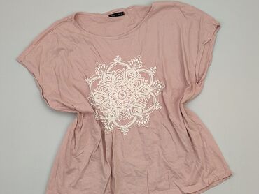 różowe t shirty: T-shirt, SinSay, L, stan - Bardzo dobry