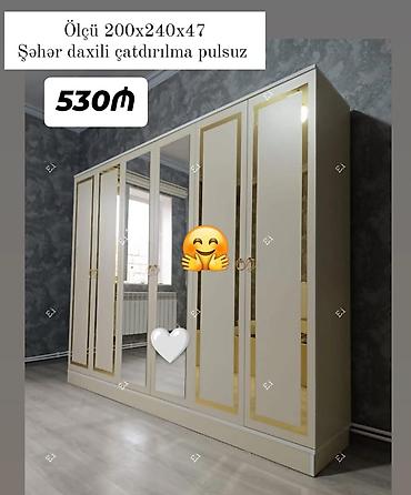 2ci el dolablar: Dolab yeni qarderob paltar dolabı güzgülü — 1
