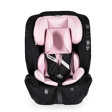velicine odece za decu: AUTO SEDIŠTE START MONI 76–150 cm, Pink (Šifra: CAN1967-70) I-Size — 3