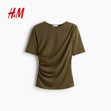 темно синего цвет с: Футболка, Классикалык модель, Кытай, H&M, Жаңы, L (EU 40)
