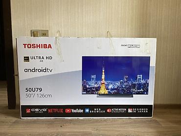 TV və video: Yeni Televizor Toshiba LCD 50" 4K (3840x2160), Ünvandan götürmə — 4