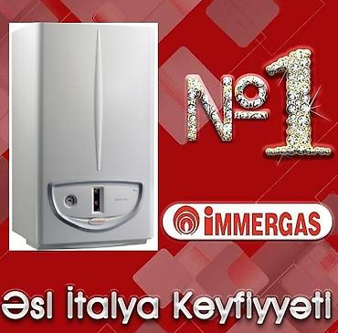 IMMERGAS divar tipli qaz kombisi – İtalyan istehsalı, rahat və — 2