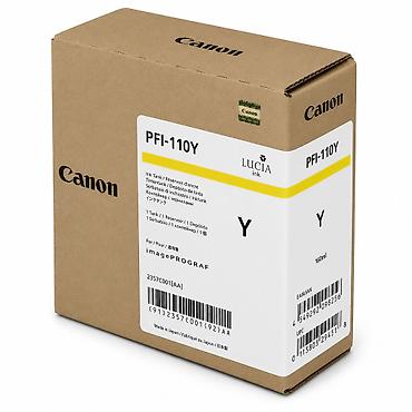 Картриджи: №: 10654 Məhsulun adı: Kartric Canon PFI‑110Y 2367C001, sarı Brend — 1