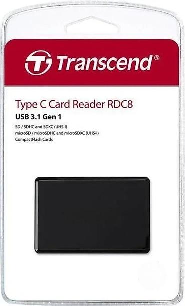 Druga oprema za računare i laptopove: Transcend Type C Card Reader RDC8 – čitač memorijskih kartica - — 3