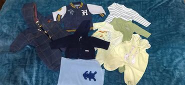dečija garderoba na veliko cene: H&M, Set: Jacket, Footie, 68-74