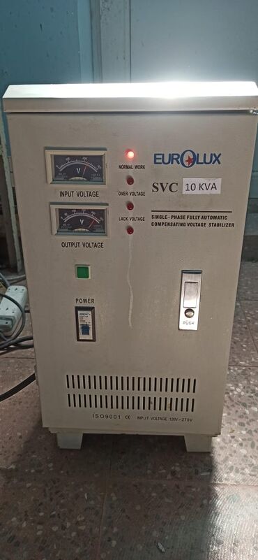 купить стабилизатор в баку: EuroLux SVC 10 KVA avtomatik kompensasiya edən gərginlik