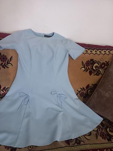 geyimlər donlar: Məhsul: SARA Couture qadın paltar - Rəng: açıq mavi (pastel ton) - — 1