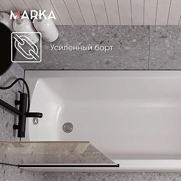 Ванна, Төрт бурчтук, Материалы: Акрил, Өлчөмү: 170 x 70 см — 2