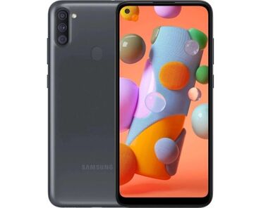 Samsung: Samsung Galaxy A11, Колдонулган, 32 ГБ, түсү - Кара, 2 SIM lalafo.kg да Samsung: Samsung Galaxy A11, Колдонулган, 32 ГБ, түсү - Кара, 2 SIM