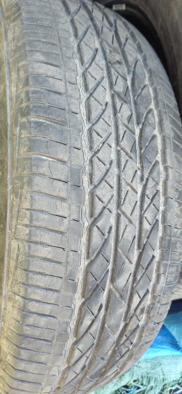 Шины: Шины 225 / 65 / R 17, Всесезонная, Б/у, Комплект, Bridgestone — 8