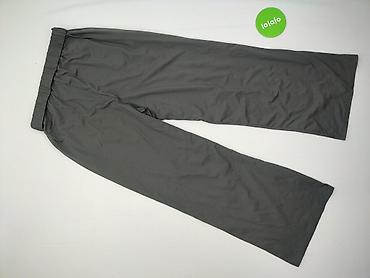 pull on trousers h: Spodnie materiałowe damskie, rozmiar L — 3