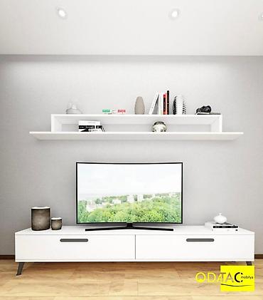teze mebeller: Yeni, Düz TV altlığı, Polkalı, Laminat, Azərbaycan — 3