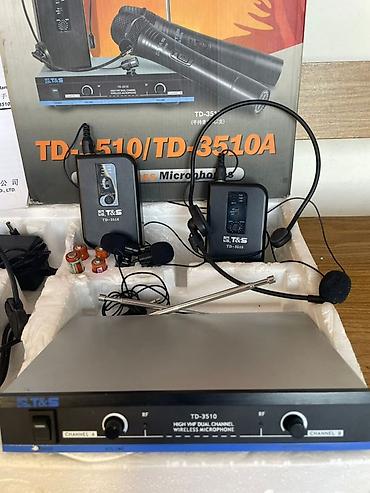 rant ace: Беспроводная микрофонная система T&S TD‑3510/TD‑3510A (VHF — 1