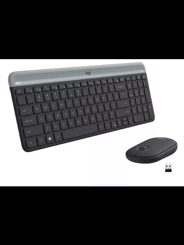 ноутбуу: Продаю Logitech клавиатуру+мышку модель MK470 SLIM COMBO пользовался