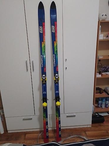 Oprema za skijanje: Salomon skije sa vezovima + torba - Model: Salomon DRC - Dužina — 14