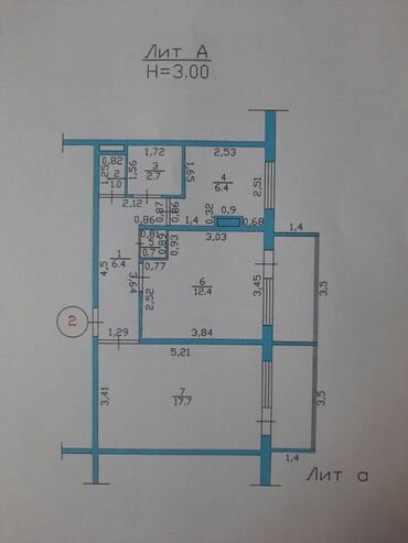 2х комнатная квартира продаётся: 2 комнаты, 56 м², 106 серия, 1 этаж, Евроремонт