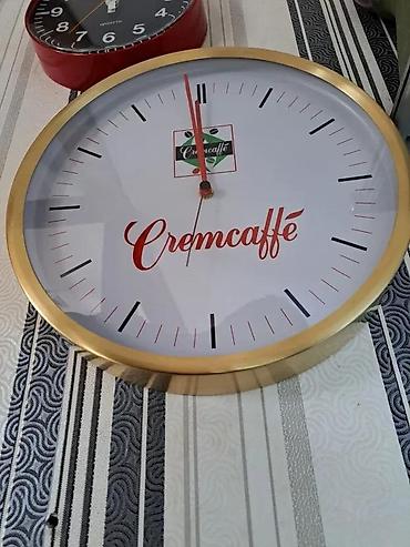 bigotti satovi kvalitet: VELIKI ZIDNI REKLAMNI CREMCAFFE SAT | Veliki stari zidni reklamni — 3