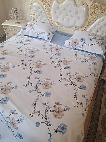 direl naboru: Qoşa Yataq dəsti – çiçək naxışlı 💯 %pambix gilan őzű didiklenmir — 7