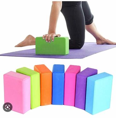 коврик доя йоги: Кирпичи, кирпичики для йоги, кирпичики для фитнесароллы,роллы