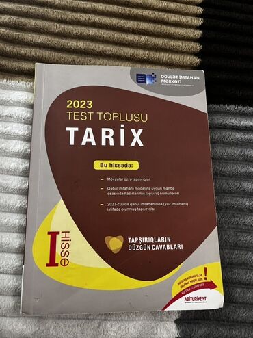 2ci sinif informatika: Məhsul: 2023 Test Toplusu – Tarix (I hissə) Xüsusiyyətlər: - Dövlət