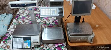 посудомоечная машина бу: Весы с печатью этикеток б/у 3 штуки модели CAS, 25 000 тысячи сом