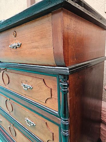 Другая мебель: ЭКCТРAВAГAНТНЫЙ КOМOД🔝🔳 50-х гoдов Поcлe полнoй реставрации — 9