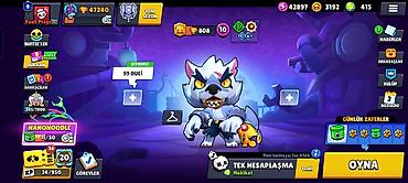 dustin: Brawl Stars hesabı – zəngin kostyum və resurs kolleksiyası Endirimde — 4