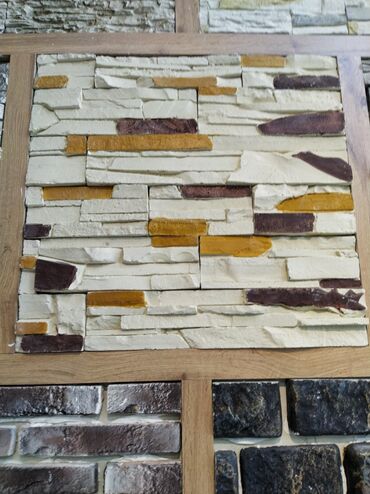 divar kağızları metbex aboylari: Dekorativ divar üçün daş panellər - Material: dekorativ daş/çınqıl