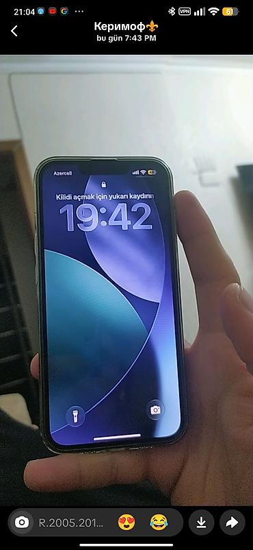 kombayn satisi: IPhone 13, 128 GB, Göy, Face ID — 2