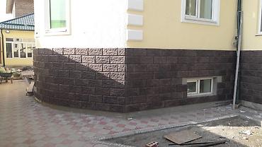 Другие фасадные материалы: Фасадная плитка из БЕТОНА. Для фундаментов и стен. Много размеров и — 8