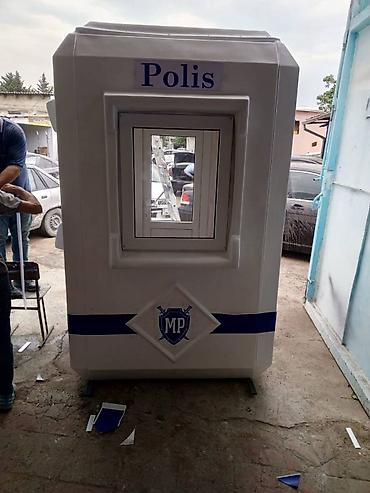 Budkalar, köşklər: Mühafizə post-polis köşkləri-kabinaları.Türkiyə istehsalı Avropa — 8