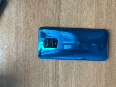 xiaomi 9: Xiaomi Redmi Note 9S, 128 GB, rəng - Göy, 
 Barmaq izi, İki sim kartlı, Face ID