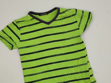srebrne trampki converse: T-shirt, George, 4-5 years, 104-110 cm, condition - Very good