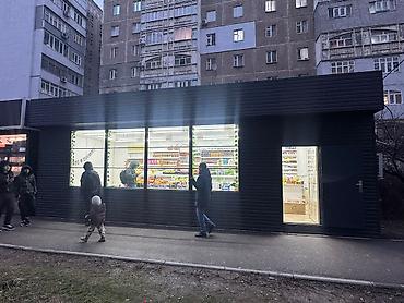под бизнес бишкек: Павильондорду сатуу 40 м², Кондиционери менен — 1