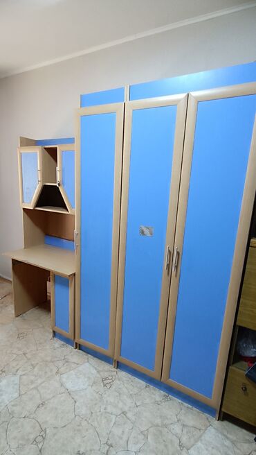 буфет в аренду: Кийим салуучу шкаф, Колдонулган, Түз, ЛДСП