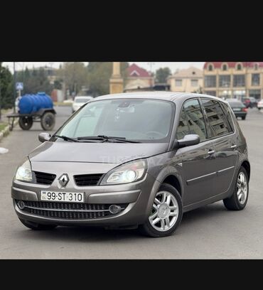 Renault: Renault Scenic (II) – kompakt miniven - Kuzov: 5 qapılı, boz rəng - — 9