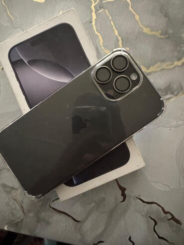 зарядка для айфона 12 оригинал: IPhone 16 Pro Max, Б/у, 256 ГБ, Черный, Коробка, 100 %